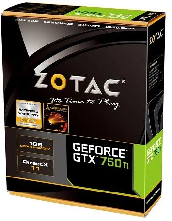 Zotac GeForce GTX 750 Ti, 1GB GDDR5, 2x DVI, Mini HDMI