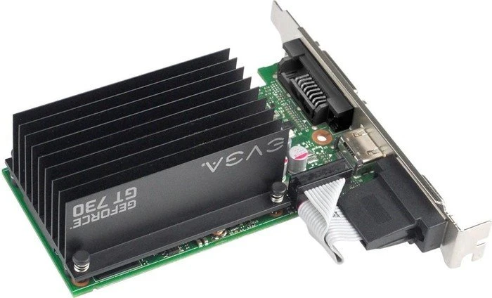 EVGA GeForce GT 730 low profile, 1GB DDR3, VGA, DVI, HDMI