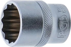 BGS technic Außenzwölfkant Steckschlüssel 1/2", 22mm