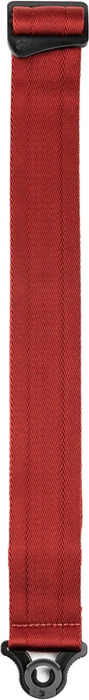 D'Addario Auto Lock Nylon Guitar Strap Blood Red