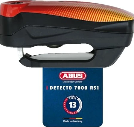 ABUS Detecto 7000 RS 1 Bremsscheibenschloss schwarz