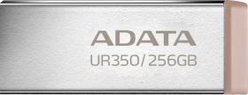 ADATA UR350 USB-A 256GB silber/braun, USB-A, USB 3.2 Gen 1×1