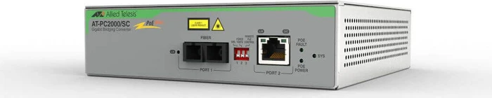 Allied Telesis PC2000/SC, RJ-45, SC-Duplex, PoE+