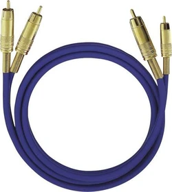 Oehlbach NF1 Master Composite Audio Kabel 1m blau (2032)