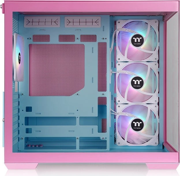 Thermaltake View 380 TG ARGB Bubble Pink, rosa, Glasfenster