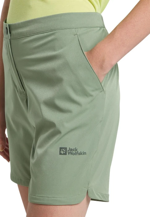 Jack Wolfskin Hiking Alpine Shorts Hose kurz eucalyptus (Damen)