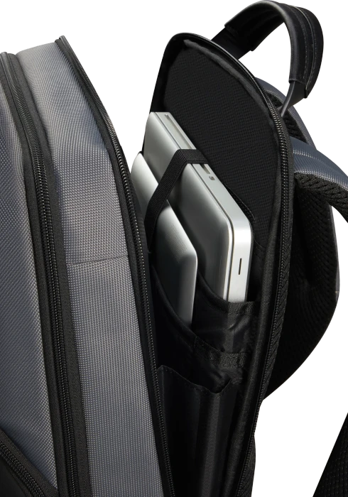 Samsonite Urban-Eye, Rucksack, 14.1", Grey/Cognac