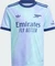 adidas FC Arsenal 2024/2025 Ausweichtrikot clear aqua/light flash purple (Junior) Vorschaubild