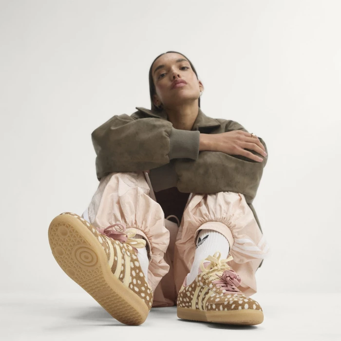 adidas Samba OG brown desert/warm vanilla/wonder mauve (Damen)