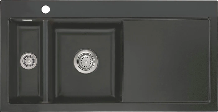 systemceram Mera 100 F Einbau Becken links schiefer