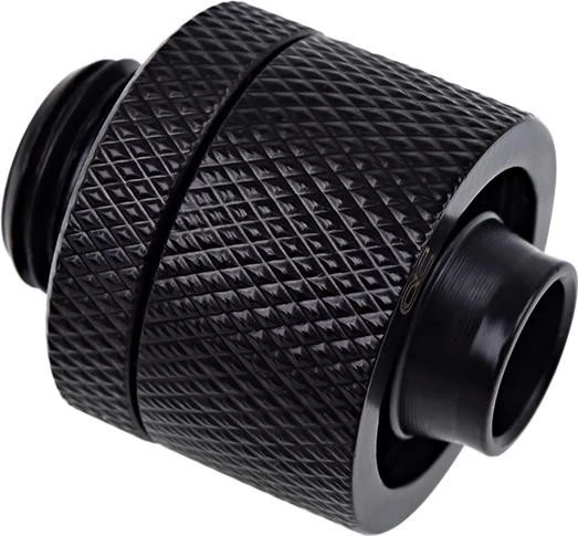 Alphacool Eiszapfen Schlauchanschluss G1/4" auf 16/10mm, 6er-Pack schwarz