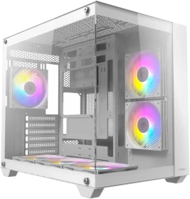 Antec CX800 RGB ELITE, weiß, Glasfenster