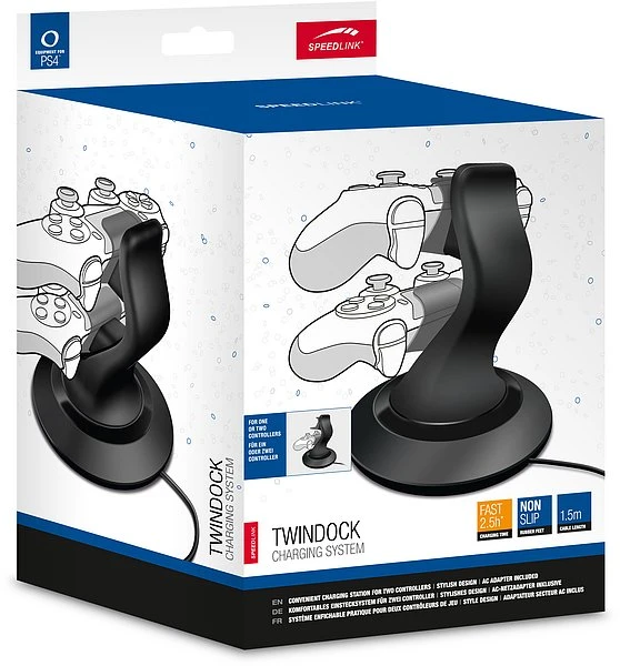 Speedlink TWINDOCK Charging System Ladestation schwarz (PS4)