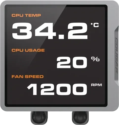 Cougar Poseidon Vistek Pro ARGB 240, schwarz