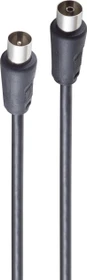 shiverpeaks Antennenkabel, 100% geschirmt, > 100 dB, schwarz, 1,5m (BS80022-128S)