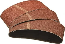 Wolfcraft Schleifband K180, 76x457mm, 3 Stück