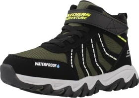 Skechers Waterproof: Rugged Ranger - Storm Trail schwarz/grün (Junior)