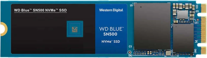 Western Digital WD Blue SN500 NVMe SSD 250GB, M.2 2280 / B-M-Key / PCIe 3.0 x2