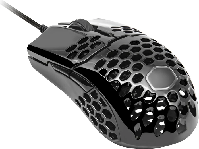 Cooler Master MasterMouse MM710 Gaming Maus schwarz glänzend, USB