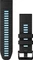 Garmin Ersatzarmband QuickFit 26 Silikon black/cirrus blue Vorschaubild