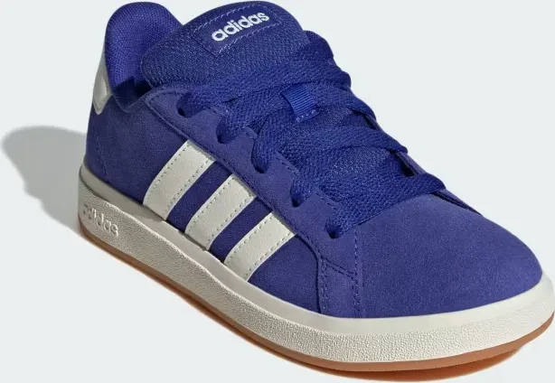 adidas Grand Court 00S semi lucid blue/off white/gum (Junior)