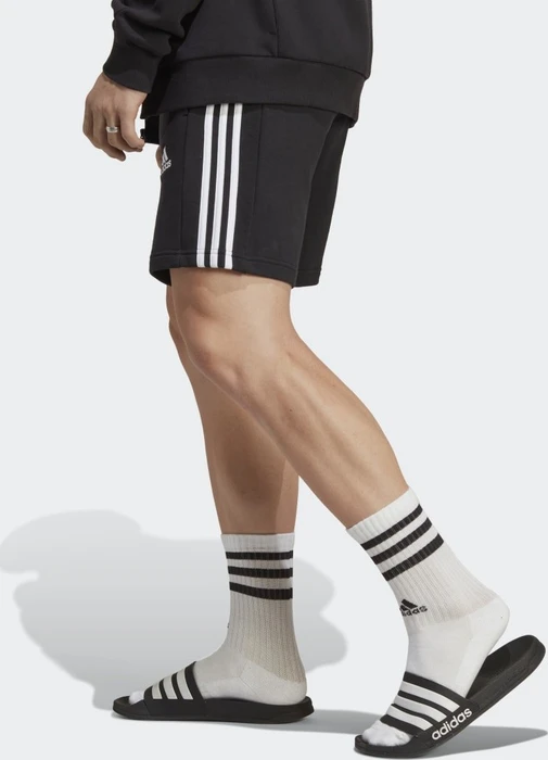 adidas Essentials French Terry 3-Streifen Shorts schwarz (Herren)