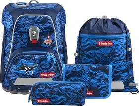 Step by Step Fit Manta Rio Schultaschen-Set, 5-tlg.