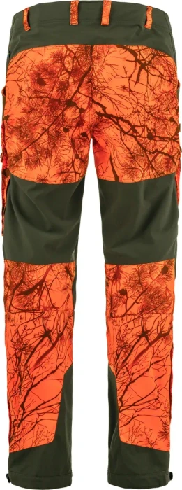 Fjällräven Lappland Hybrid Hose lang orange multi camo/deep forest (Herren)