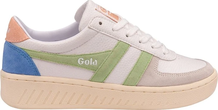 Gola Grandslam Trident white/patina green/pearl pink (Damen)