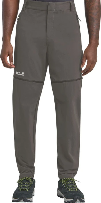 Jack Wolfskin Hikeout Zip Away Zip-Off Hose lang flint (Herren)