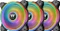 Thermaltake Riing Quad 14 RGB Radiator Fan TT Premium Edition schwarz, LED-Steuerung, 140mm, 3er-Pack Vorschaubild