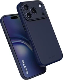 Decoded AntiMicrobial Silicone Back Cover für Apple iPhone 17 Pro true navy