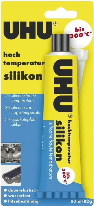 UHU Hochtemperatur Silikonkleber, 80ml