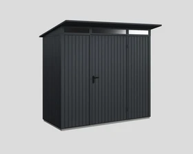 EcoStar Trend Premiumline Typ 1 Gerätehaus anthrazitgrau