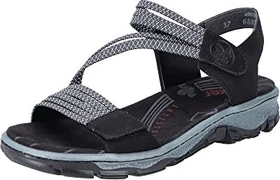 Rieker Trekkingsandalen 68871 schwarz (Damen)