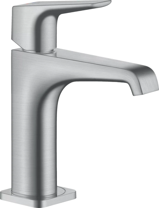Hansgrohe Axor Citterio 130 mit Hebelgriff und Ablaufgarnitur brushed chrome