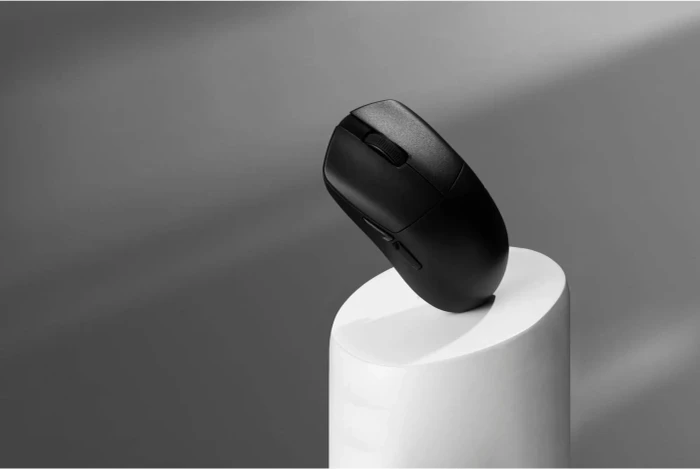 Keychron Lemokey G1 8K Wireless Mouse schwarz, USB/Bluetooth