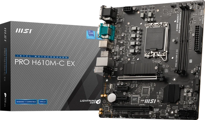 MSI PRO H610M-C EX (Intel 1700)