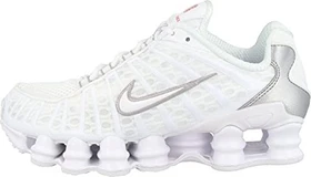 Nike Shox TL white/metallic silver/max orange (Damen)