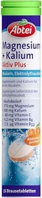 Abtei Magnesium + Kalium Aktiv Brausetabletten, 15 Stück