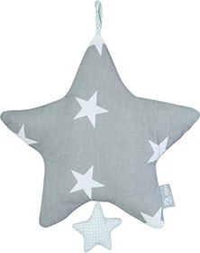 roba Spieluhr Little Stars 27cm grau/weiß