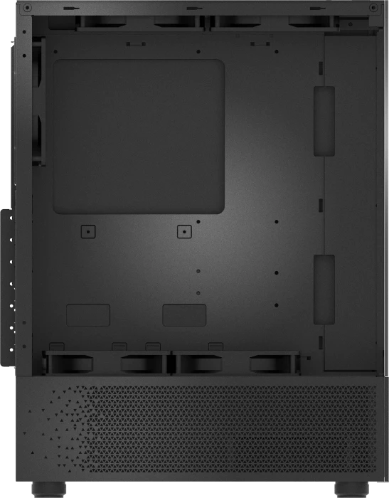 ADATA XPG Invader X Mini, schwarz, inkl. Lüfter, USB-C, Glasfenster