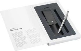Lamy st Edelstahl Kugelschreiber edelstahl/schwarz