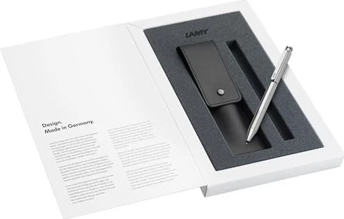 Lamy st Edelstahl Kugelschreiber edelstahl/schwarz