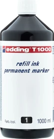 edding T1000 Permanentmarker Tintenflasche schwarz, 1000ml