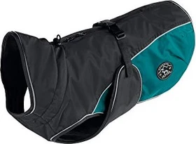 Hunter Uppsala Cozy Hundemantel, Wintermantel, wasserabweisend, reflektierend, 30, anthrazit/petrol