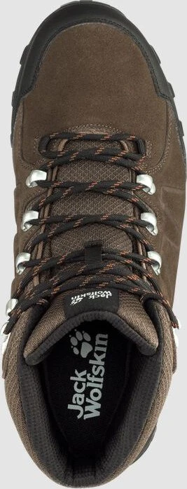 Jack Wolfskin Refugio Texapore Mid brown/phantom (Herren)