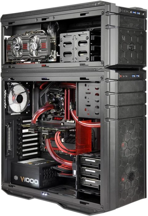 Cooler Master HAF935 schwarz, Acrylfenster