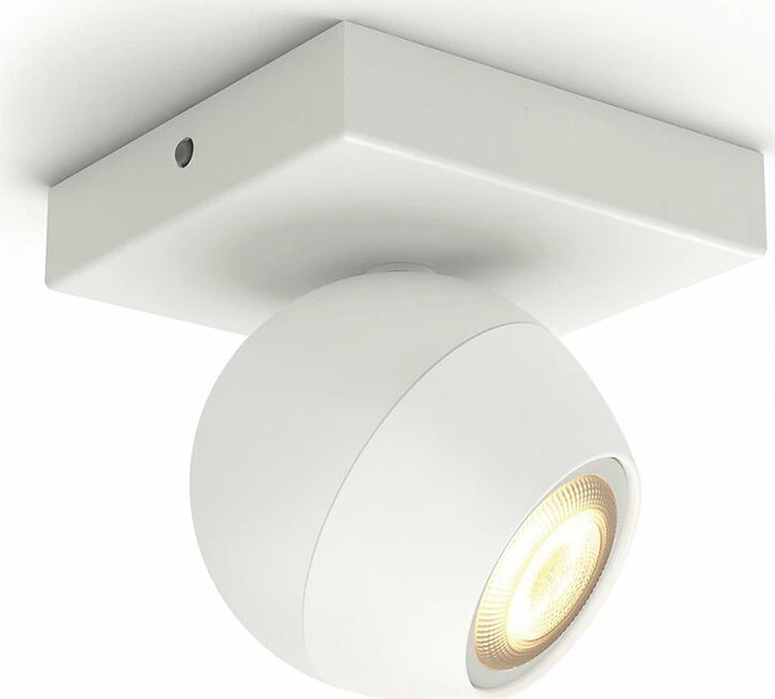 Philips Hue White Ambiance Buckram 1-flammig weiß