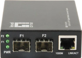 LevelOne GVT-2011 Gigabit Media Converter, 1x RJ-45, 2x SFP (54068913)